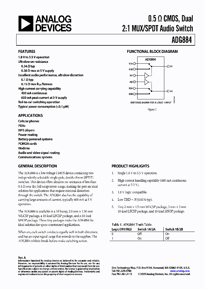 ADG884BRMZ-REEL7_282711.PDF Datasheet