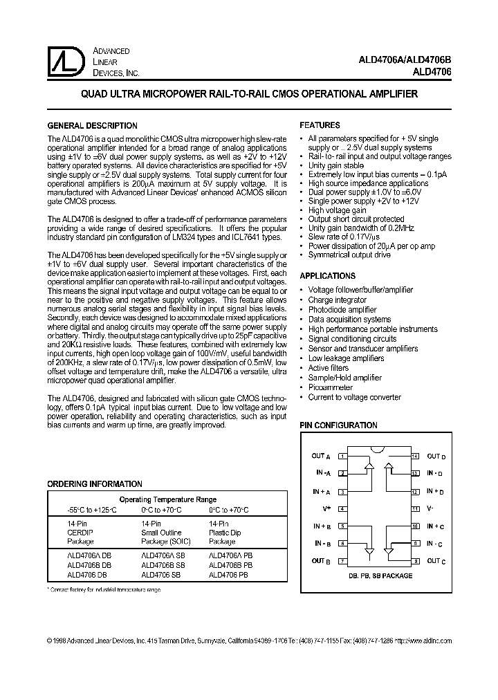 ALD4706_288518.PDF Datasheet