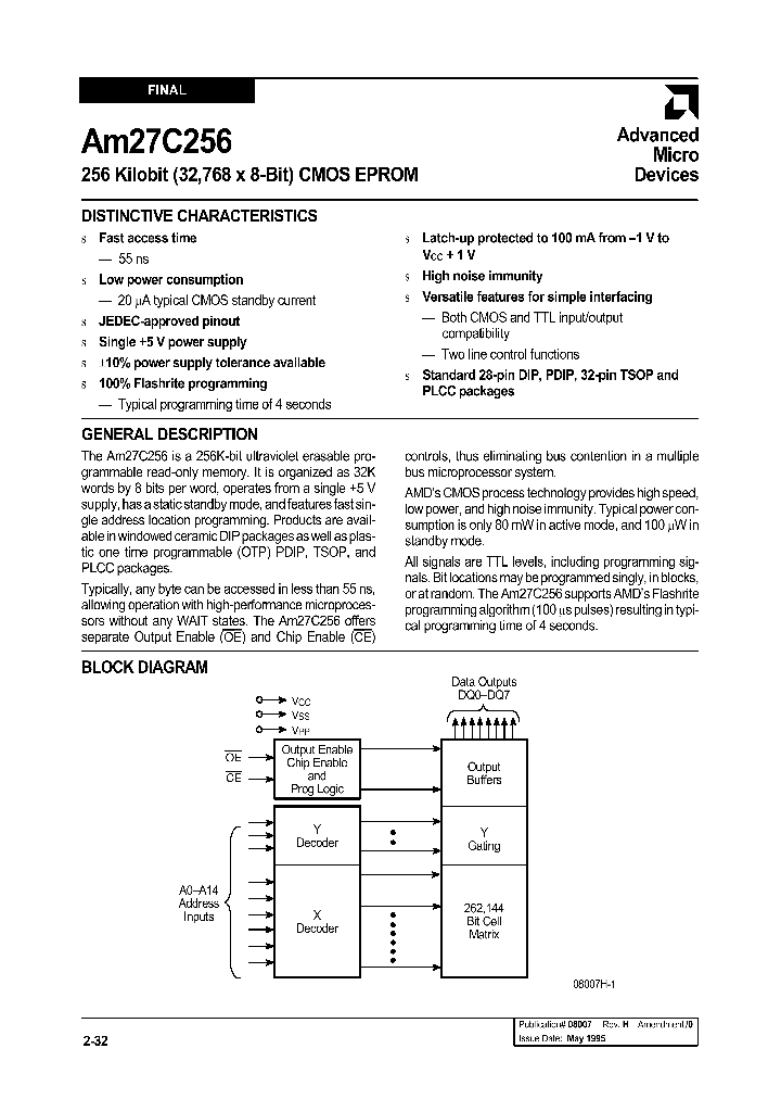 AMD27C256_10979.PDF Datasheet