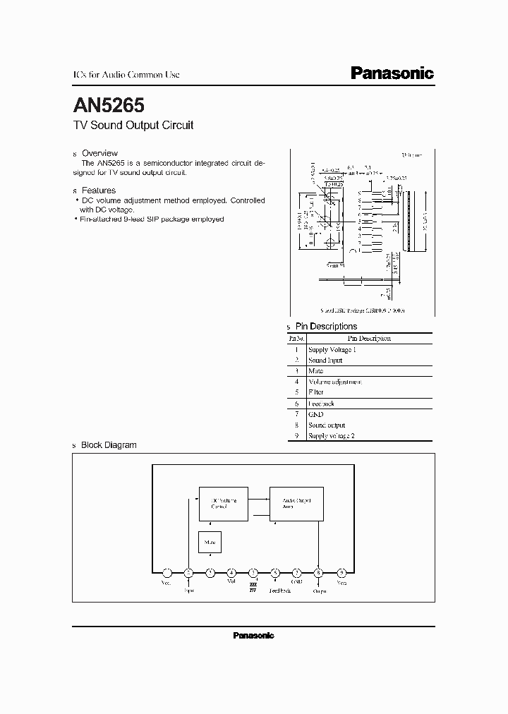 AN5265_283295.PDF Datasheet