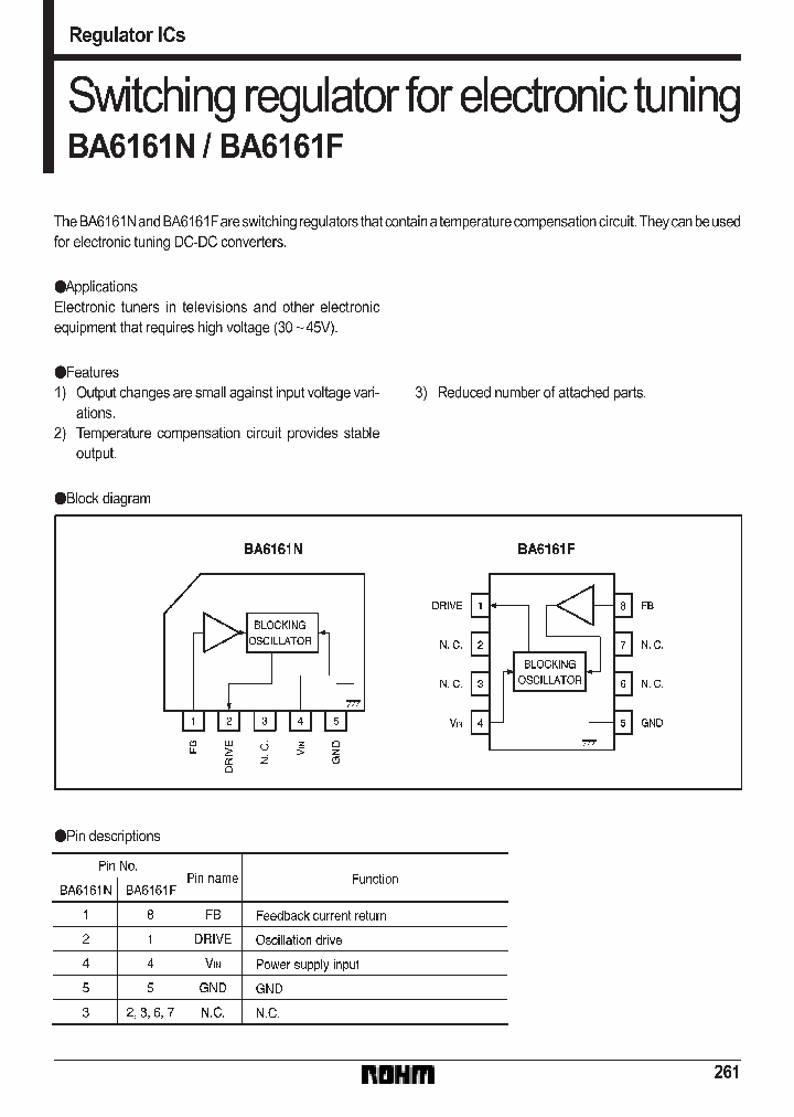BA6161_22283.PDF Datasheet
