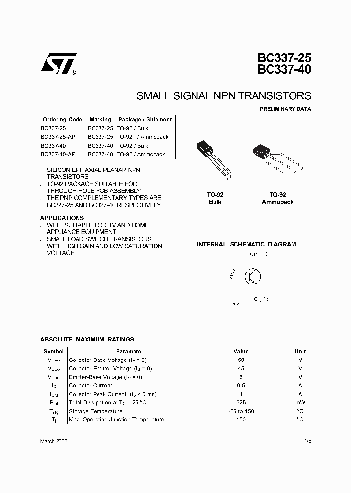 BC337-40-AP_289241.PDF Datasheet
