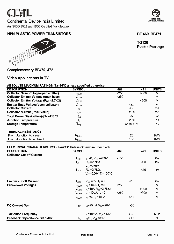 BF469_203352.PDF Datasheet