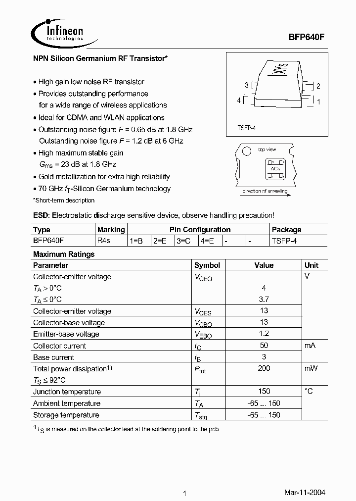 BFP640F_245065.PDF Datasheet