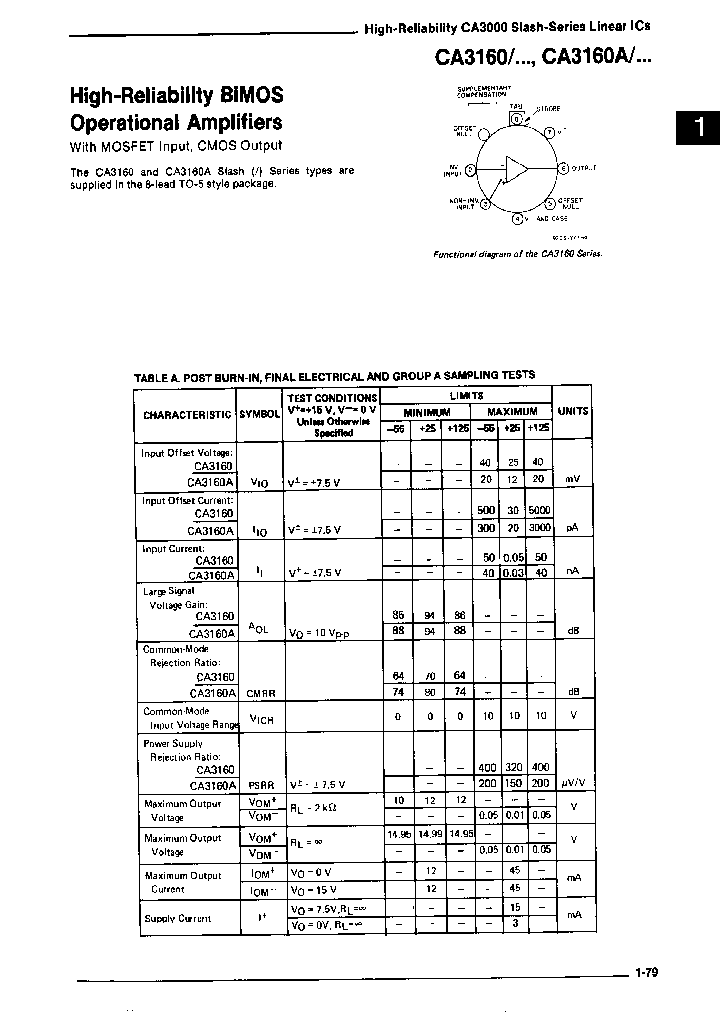 CA3160T_278507.PDF Datasheet