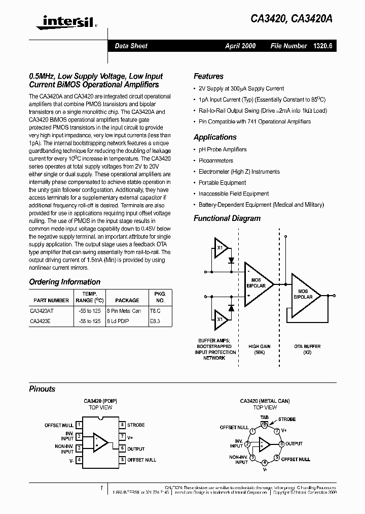 CA3420_135823.PDF Datasheet Download