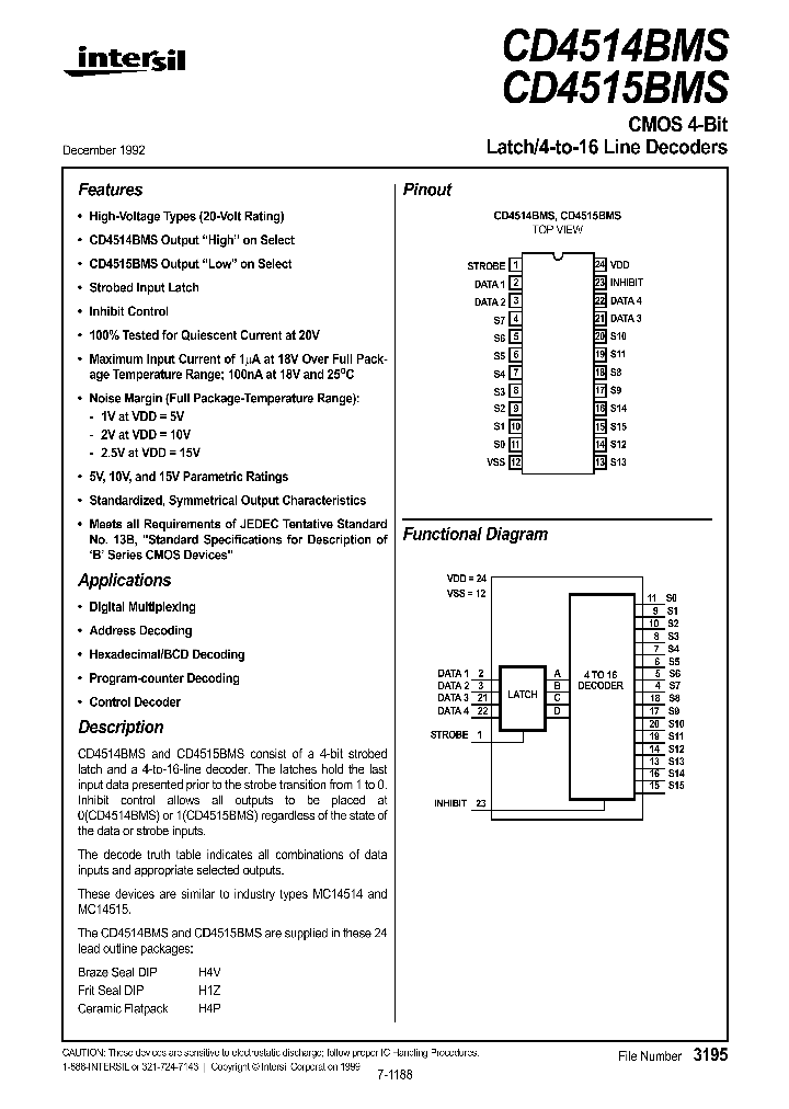 CD4514_299301.PDF Datasheet