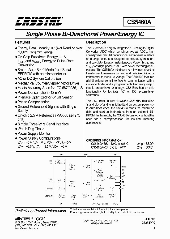 CS5460A-KS_277944.PDF Datasheet