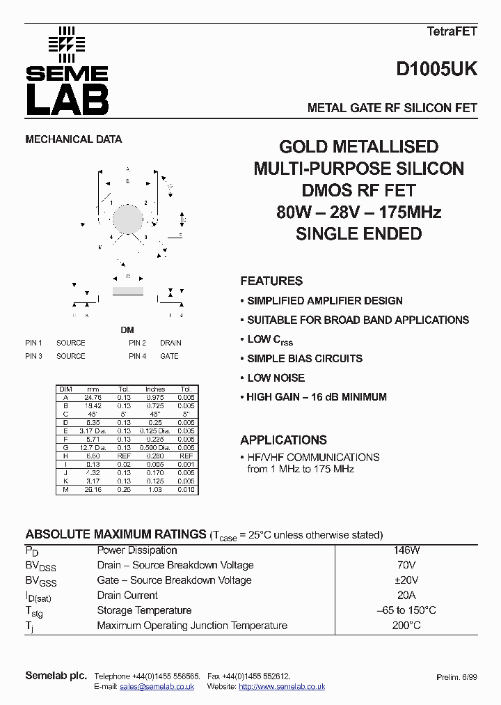 D1005_302978.PDF Datasheet Download --- IC-ON-LINE