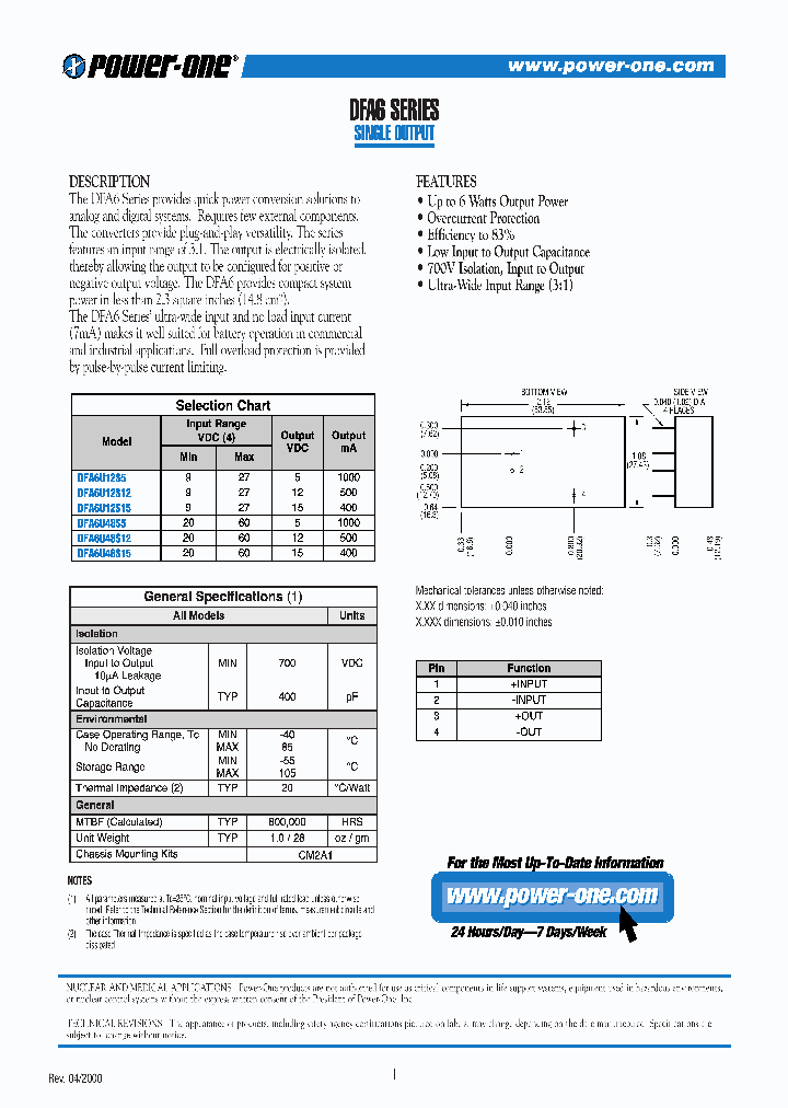 DFA6U12S12_297357.PDF Datasheet