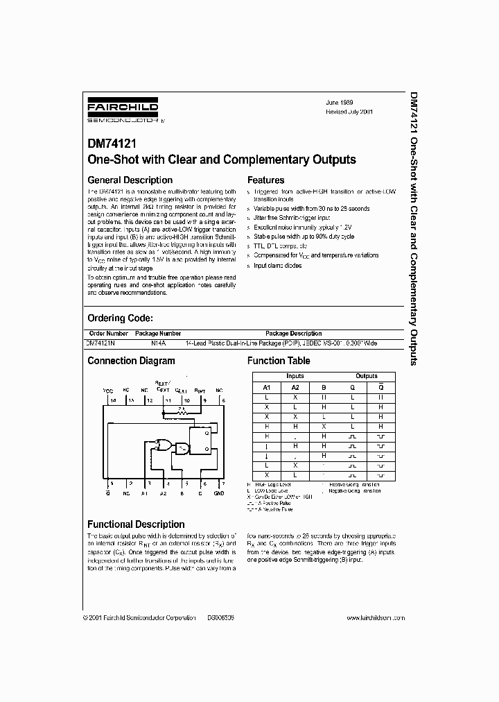 DM74121_287944.PDF Datasheet