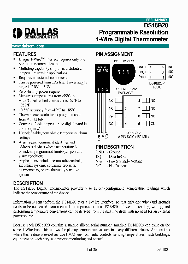 DS18B20_270229.PDF Datasheet