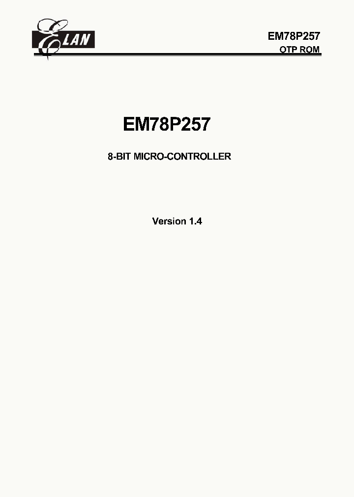 EM78P257_222534.PDF Datasheet