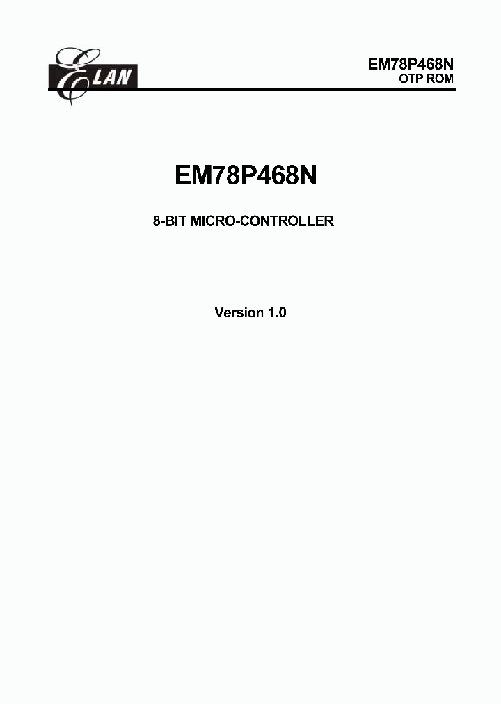 EM78P468N_275568.PDF Datasheet