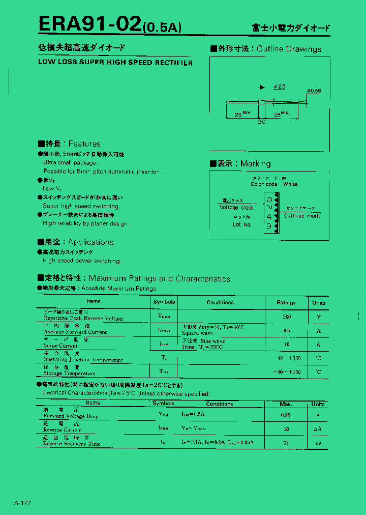ERA91-02_251990.PDF Datasheet