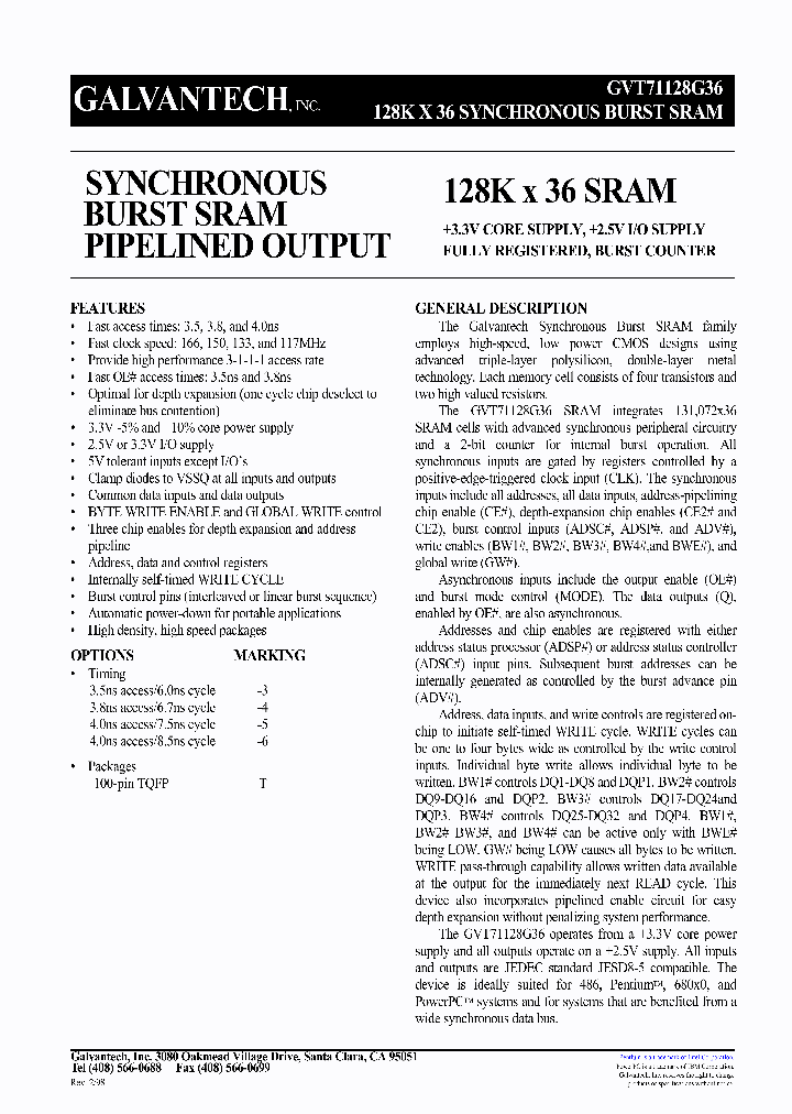 GVT71128G36_294654.PDF Datasheet