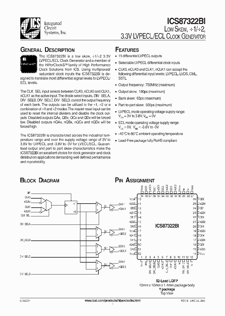 ICS87322BI_283547.PDF Datasheet