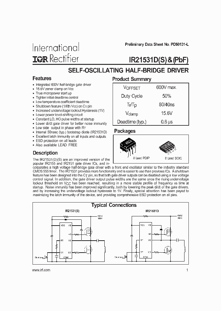 IR21531_257449.PDF Datasheet