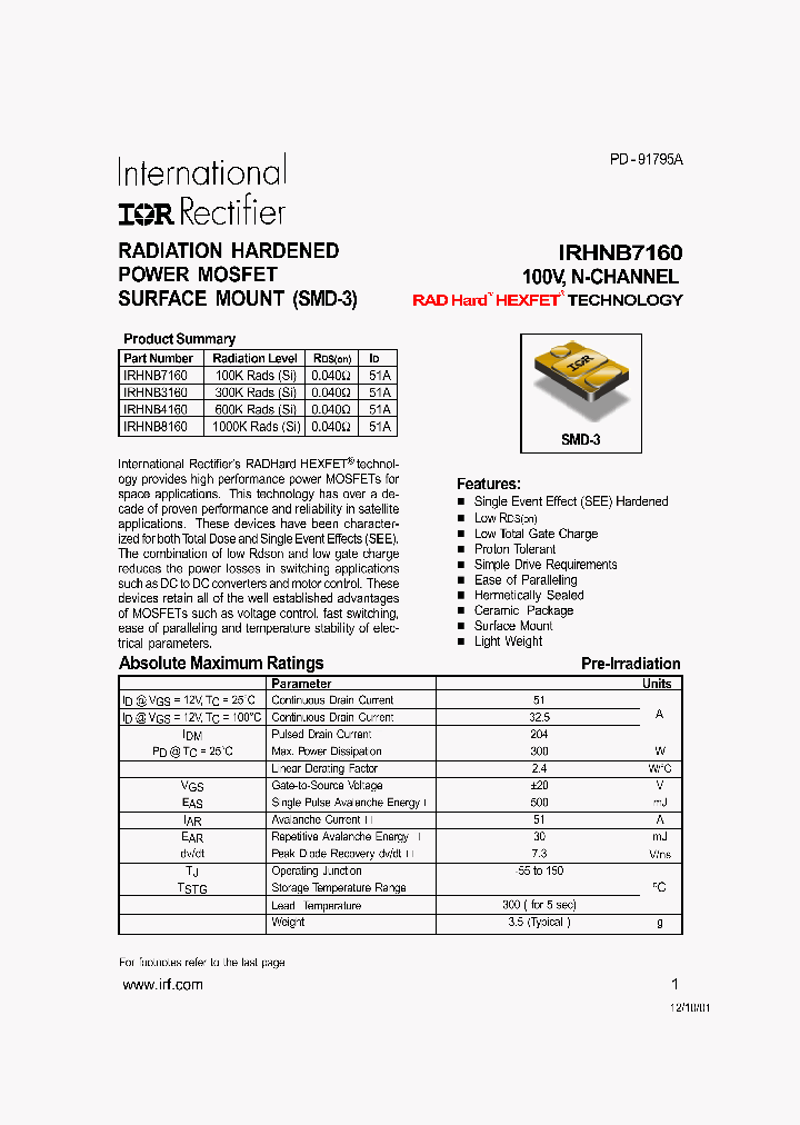 IRHNB7160_295768.PDF Datasheet