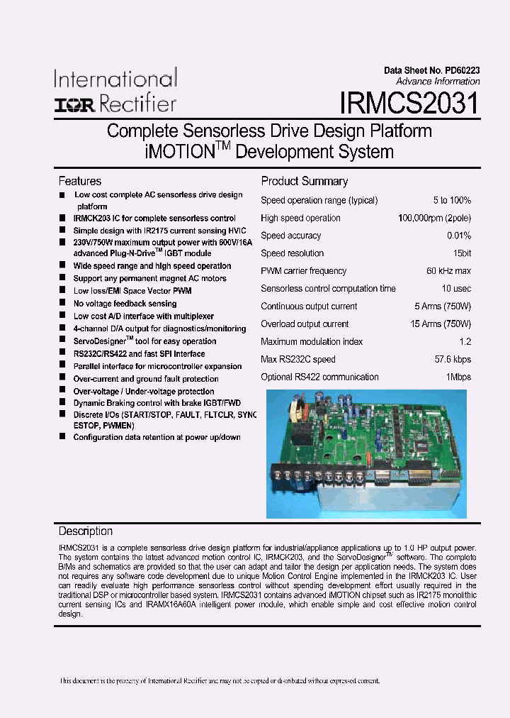 IRMCS2031_295333.PDF Datasheet