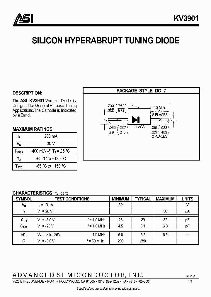 KV3901_243355.PDF Datasheet