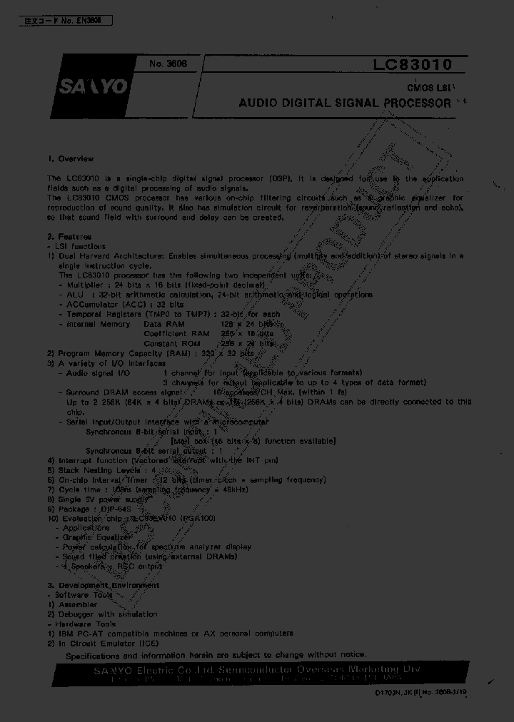 LC83010_292783.PDF Datasheet