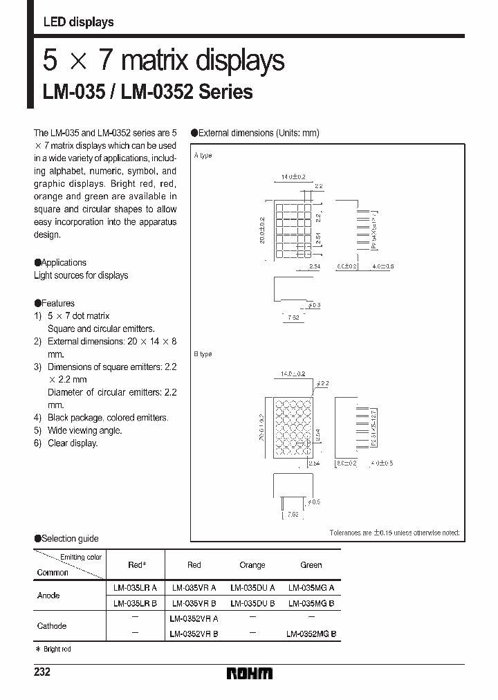 LM0352SERIES_290728.PDF Datasheet