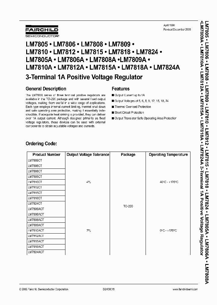 LM7805CT_273601.PDF Datasheet
