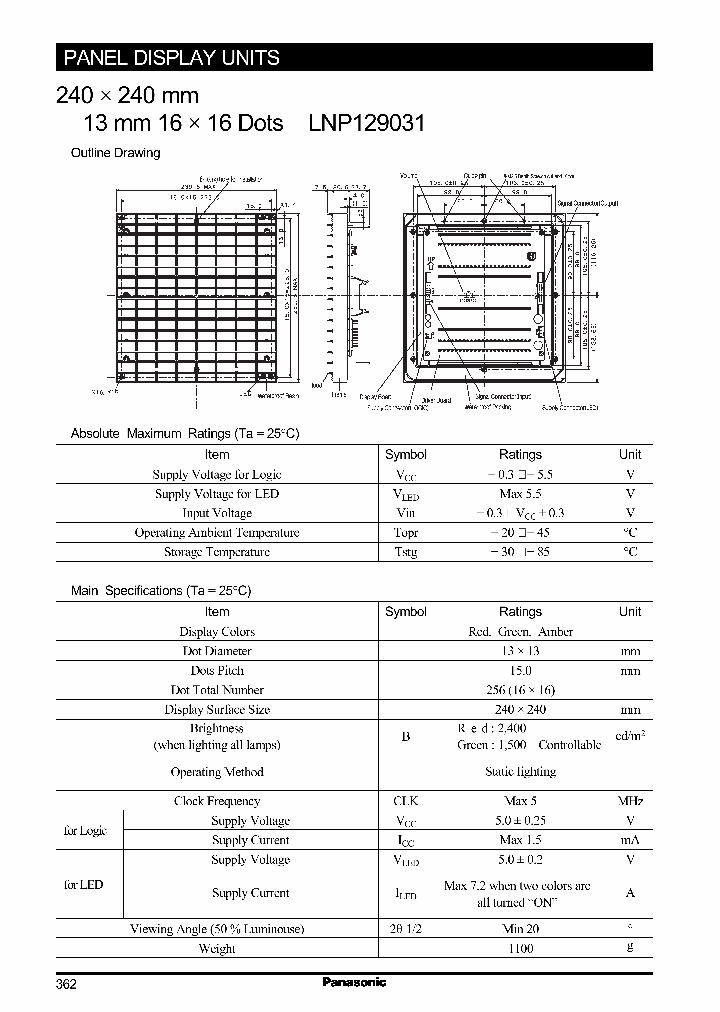 LNP129031_303538.PDF Datasheet Download --- IC-ON-LINE