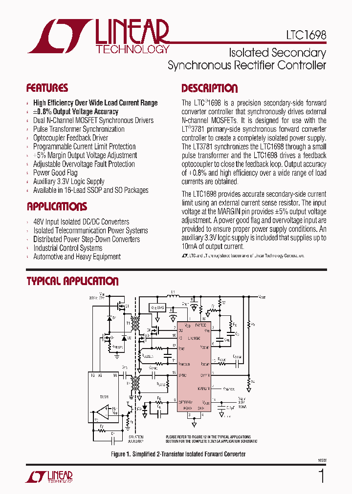 LTC1698_269239.PDF Datasheet