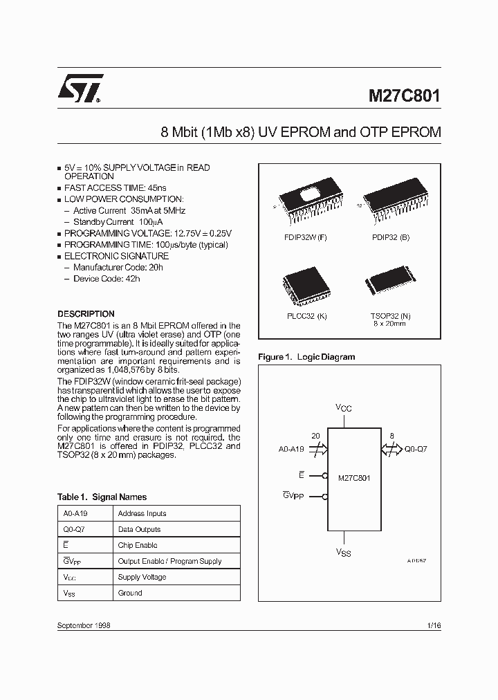 M27C801_280750.PDF Datasheet