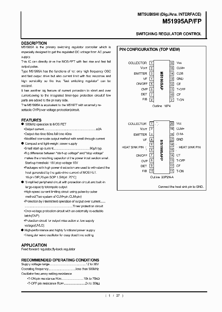 M51995_128686.PDF Datasheet