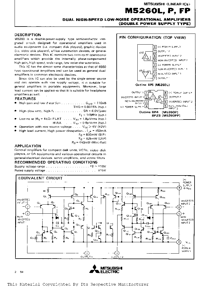 M5260P_279593.PDF Datasheet