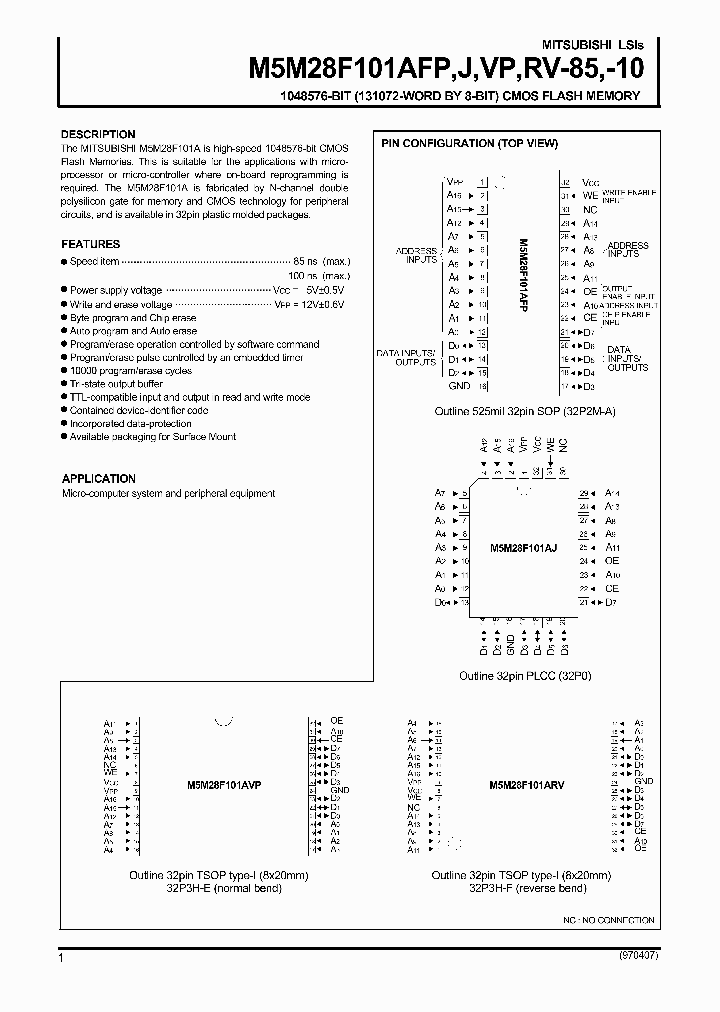 M5M28F101AFP_214494.PDF Datasheet