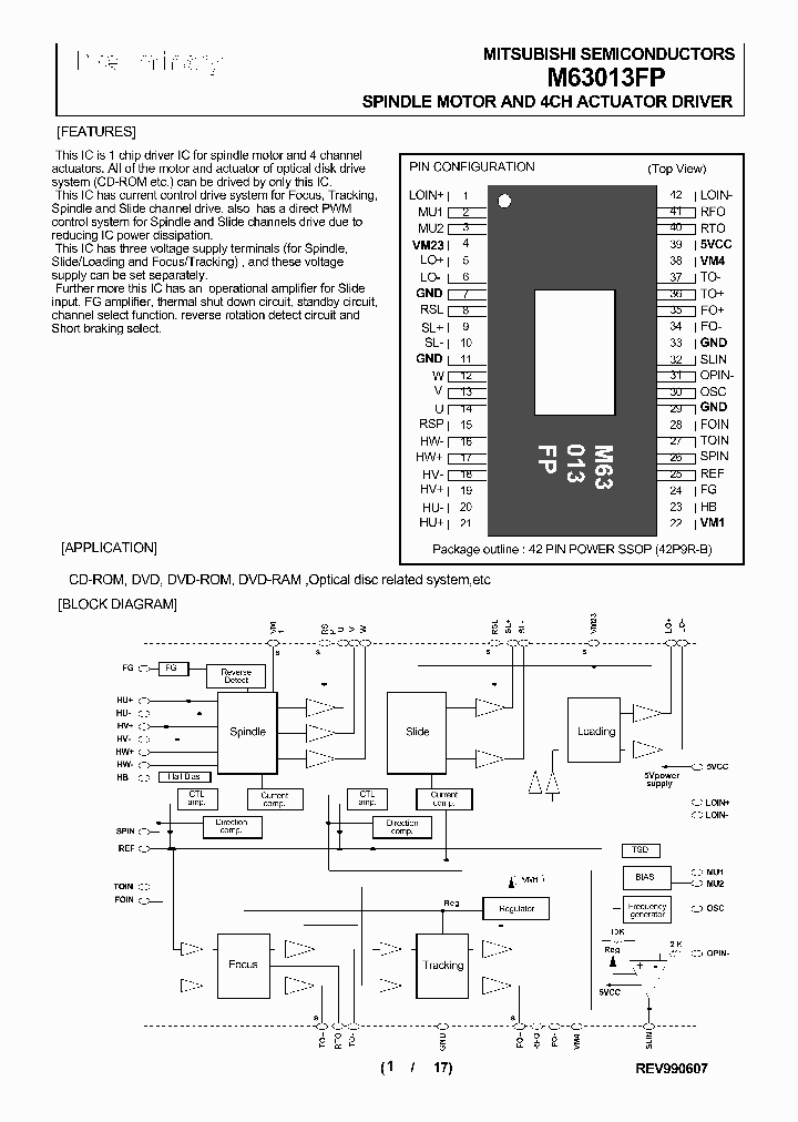 M63013FP_275216.PDF Datasheet