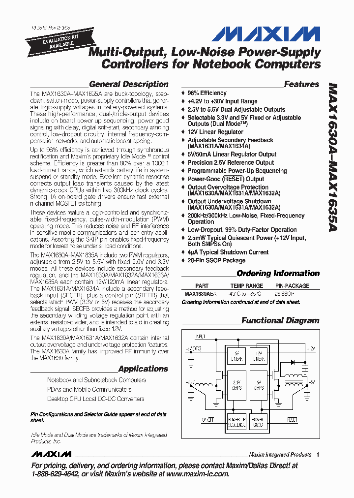 MAX1631A_250808.PDF Datasheet