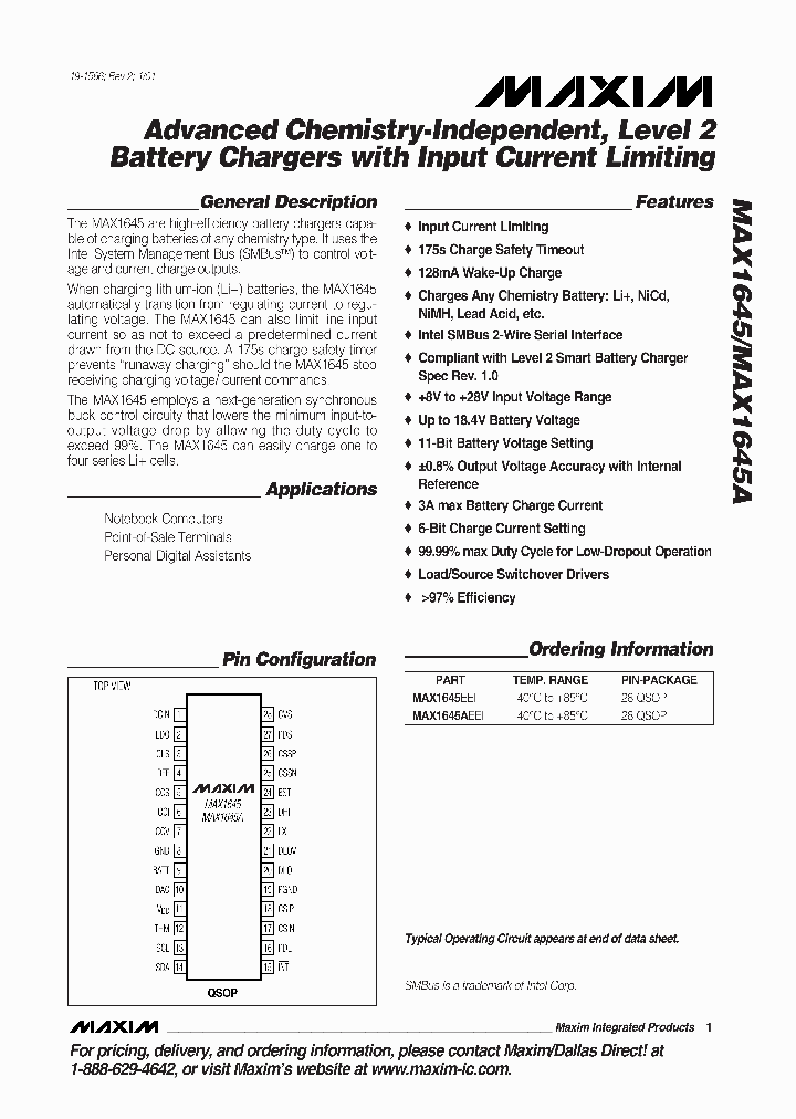 MAX1645_91306.PDF Datasheet