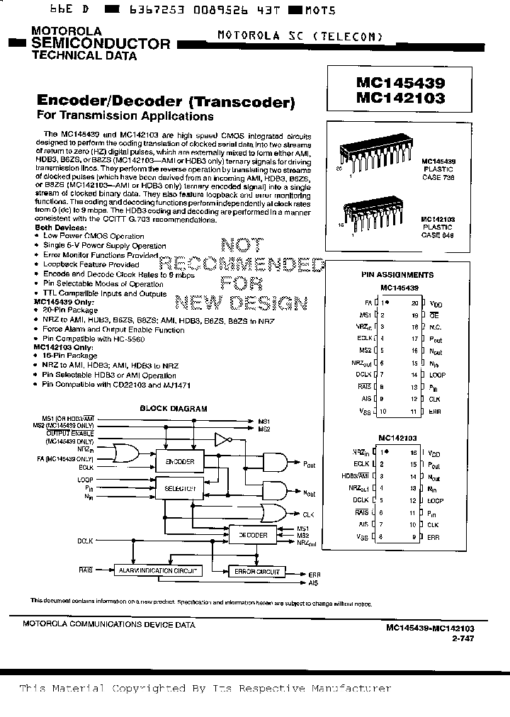 MC142103_281556.PDF Datasheet