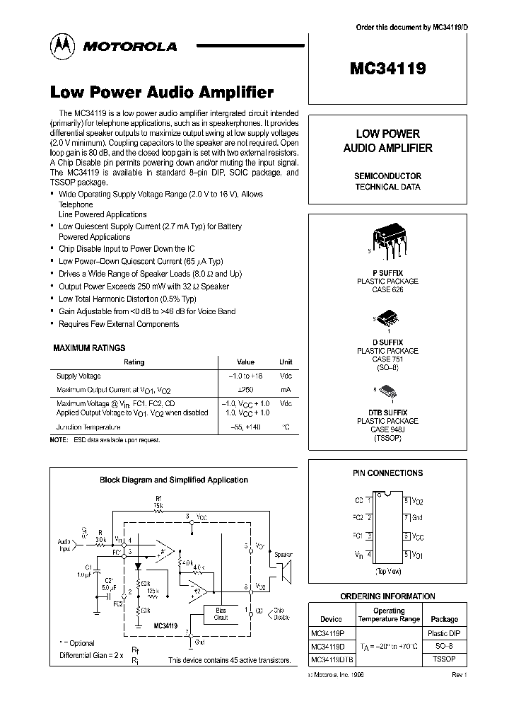 MC34110_295729.PDF Datasheet