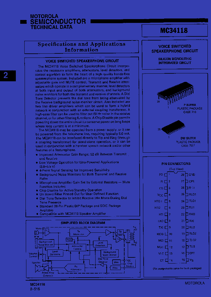 MC34118_295728.PDF Datasheet
