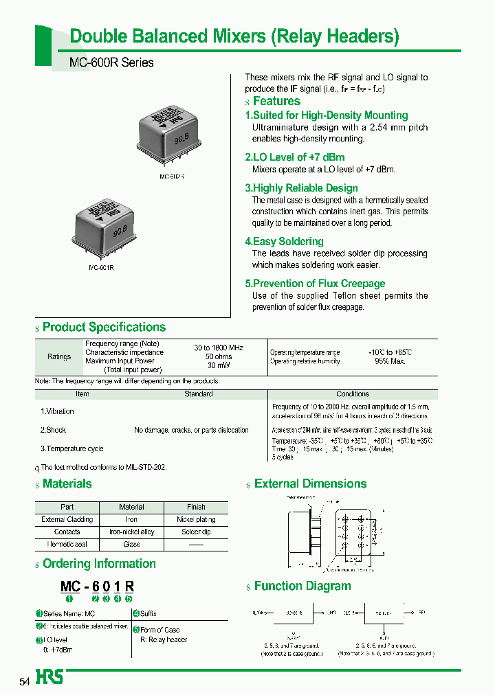 MC-600R_256445.PDF Datasheet