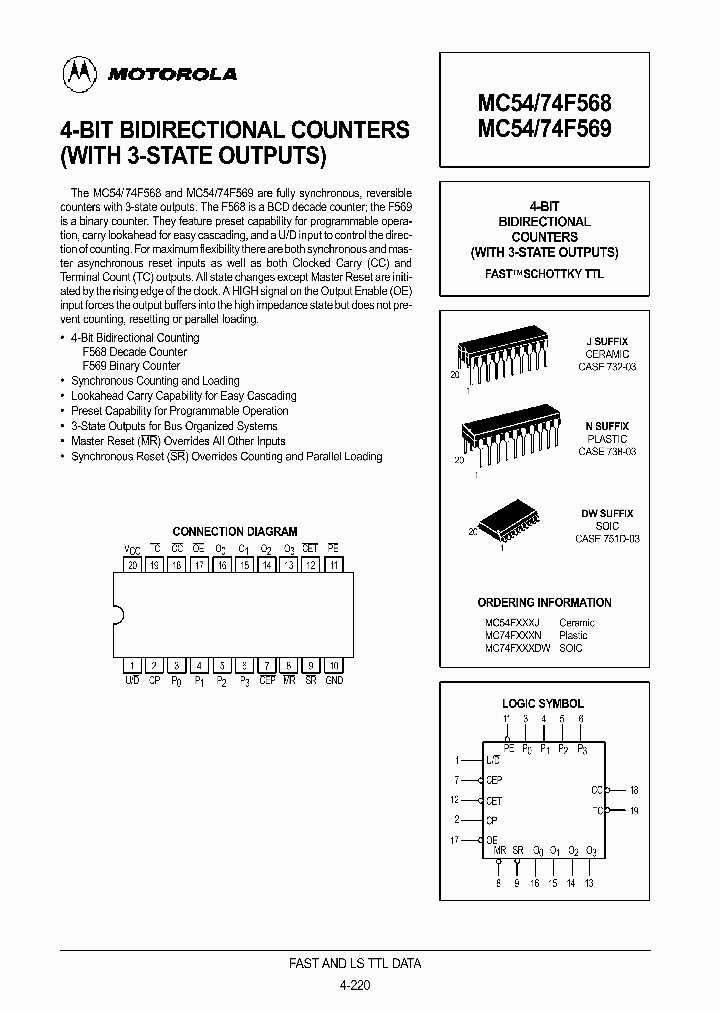 MC74F568DW_243322.PDF Datasheet