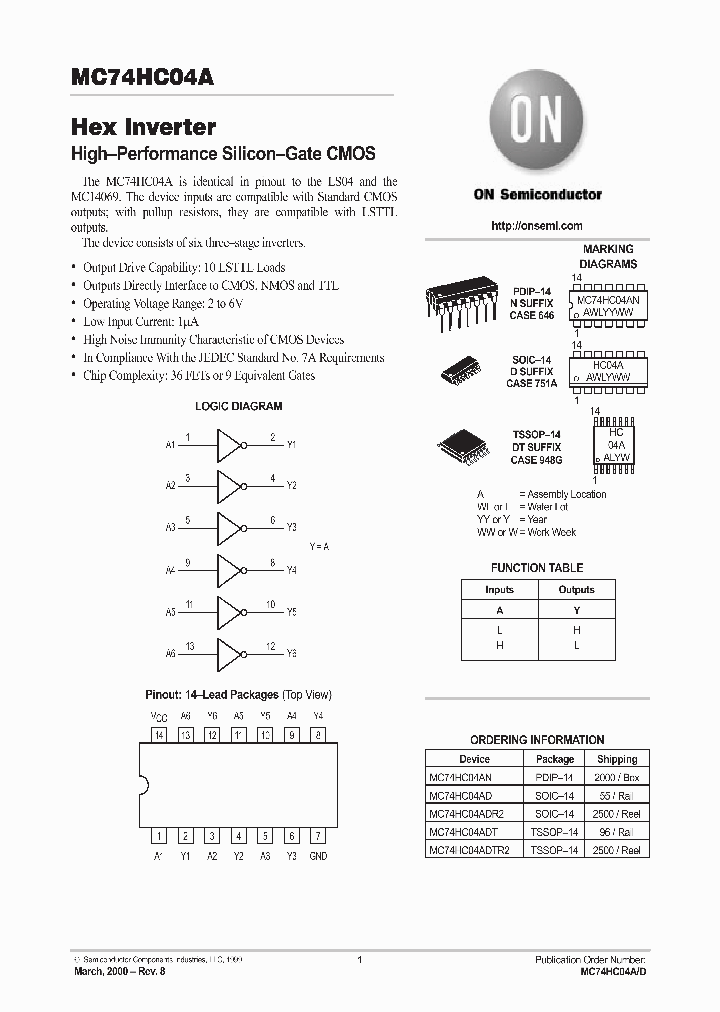 MC74HC04A_281403.PDF Datasheet
