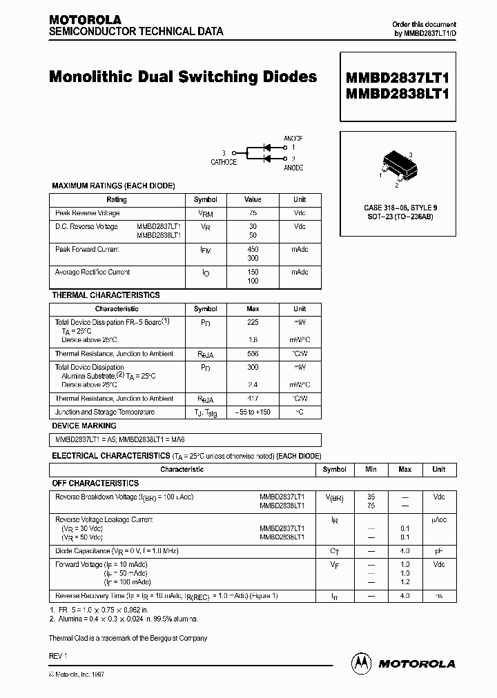 MMBD2837LT1_254544.PDF Datasheet