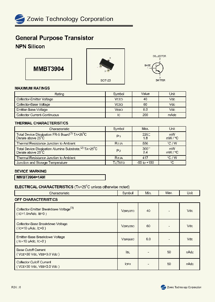 MMBT3904_252455.PDF Datasheet