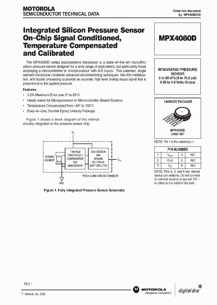 MPX4080D_251876.PDF Datasheet