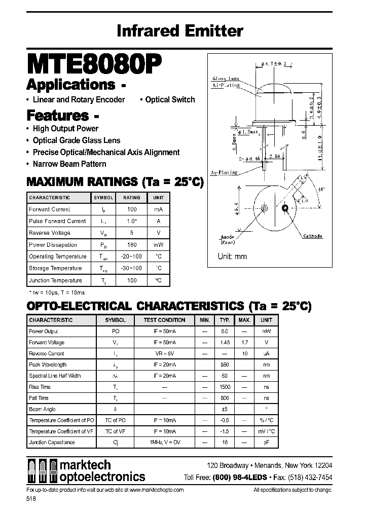 MTE8080P_303360.PDF Datasheet Download