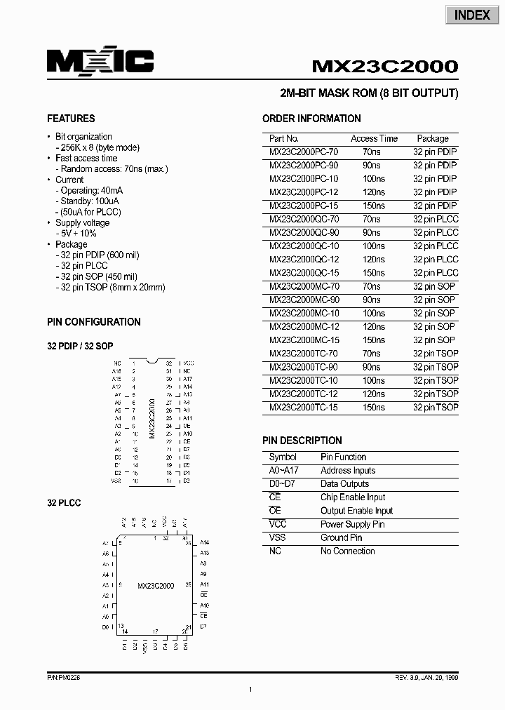 MX23C2000_33048.PDF Datasheet