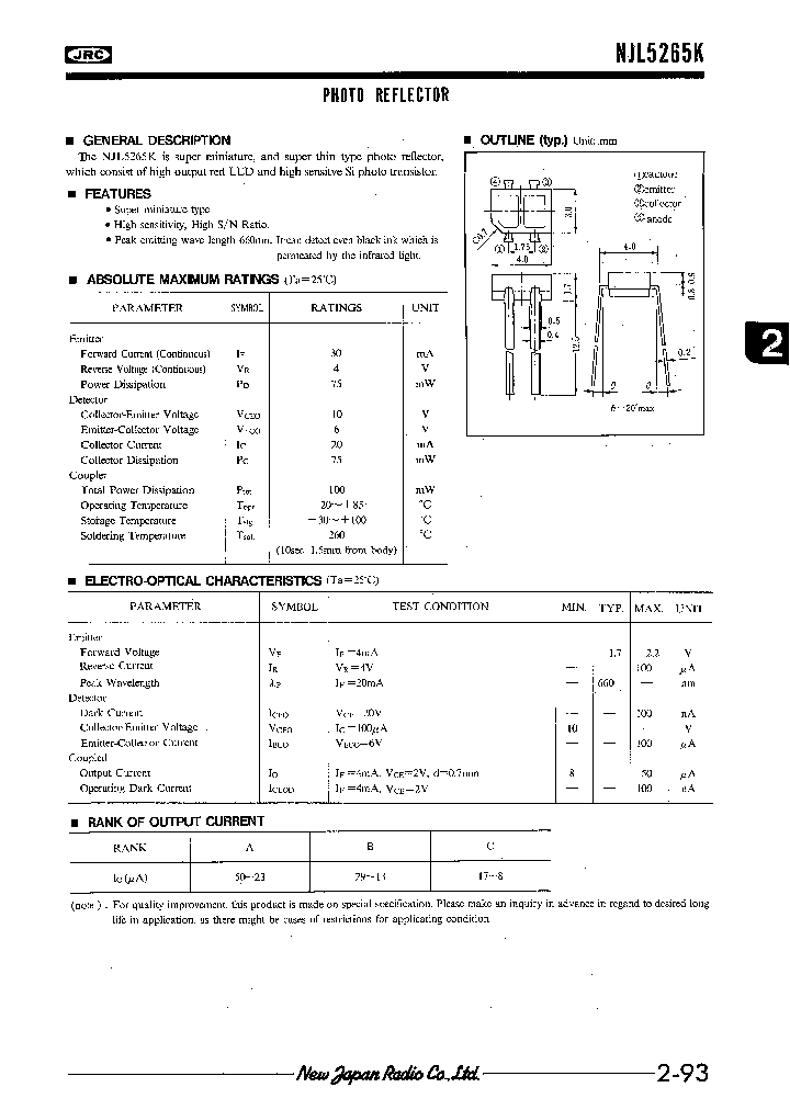 NJL5265K_283293.PDF Datasheet