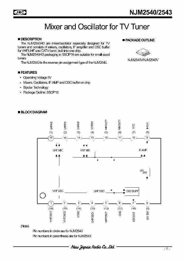 NJM2540_207896.PDF Datasheet